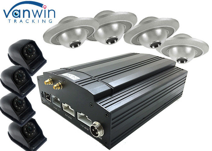 DVRมืออาชีพ 1080P 8CH H. 264 มือถือ Mdvr กับ 4G GPS WiFi Bus Truck Recorder