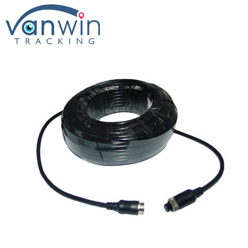 20m Aviation Grade GX12 4pin Male to Female Reverse Camera กล้องมองหลัง กล้องขยายสายสําหรับการเชื่อมต่อ DC 12V/24V