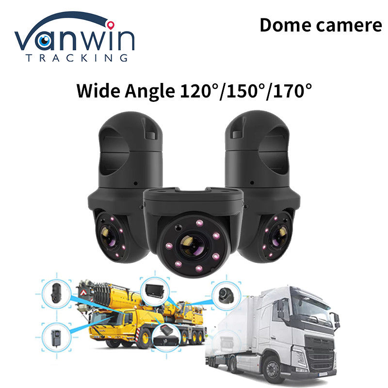 มินิ AHD 6 IR ไฟ IP69K กันน้ํา กล้องรถยนต์ Dome สําหรับรถบรรทุก รถบัส