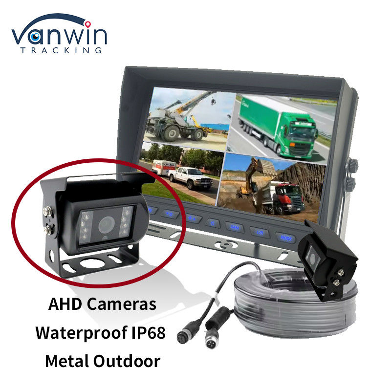 กล้องวงจรปิดรถยนต์ Super Wide Angle IP68 1080P AHD สําหรับรถบัส รถบรรทุก รถติดรถยนต์