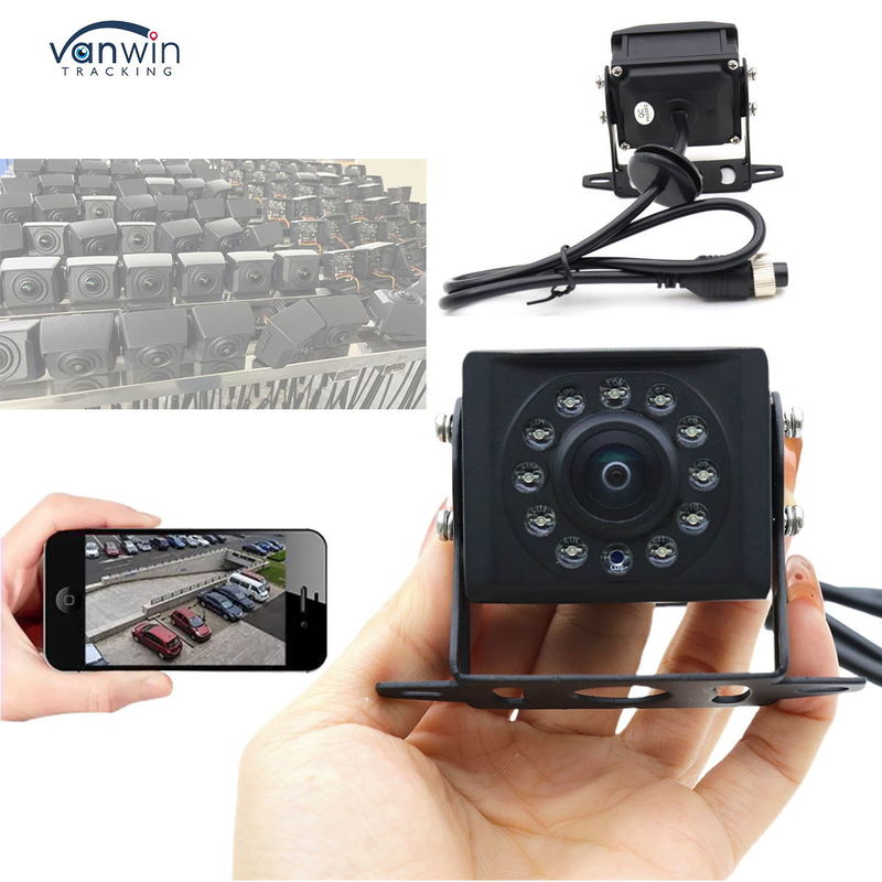 กล้องรถยนต์กันน้ํามุมกว้าง 170 องศา พร้อมภาพกลางคืนอินฟราเรด HD 1080P และการสนับสนุน OEM / ODM ตามสั่ง