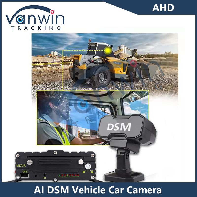 DMS 4G GPS Full HD ติดตามรถบรรทุก กล้องความเหนื่อยล้า กล้องป้องกันความหลับ