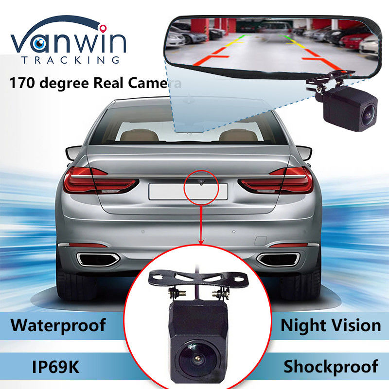 170 องศา IP69K กล้องมองหลังรถ Full HD Night View CCD กล้องมองหลังรถ