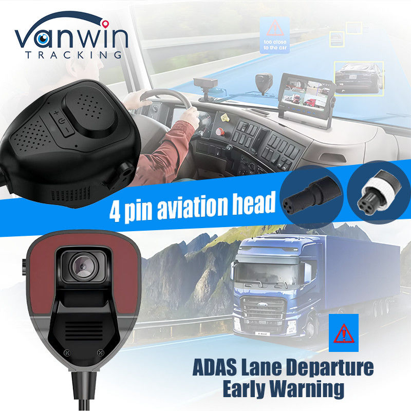 กล้อง ADAS หน้ารถยนต์ พร้อม 4G AI ADAS MDVR Monitor สําหรับการจัดการยานยนต์
