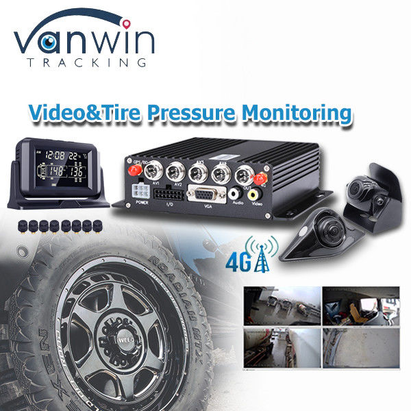 4CH 8CH SD Mdvr ติดตามความดันยาง น้ํามัน การขับรถ เครื่องบันทึก การจัดการติดตามเรือ