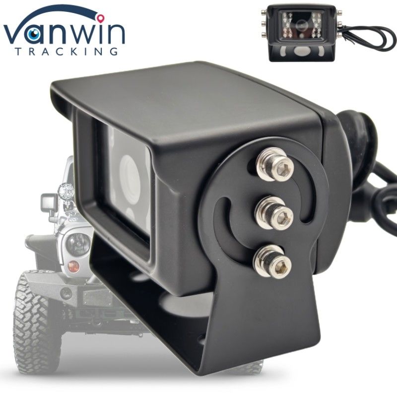 IP68 กล้องรถยนต์กันน้ํา 1080P AHD ระบบติดตามด้านหลังรถยนต์สําหรับแท็กซี่ รถบัส รถกระบะ