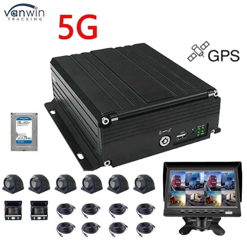 8CH HDD DVR 5G GPS 1080P HD รองรับ OEM MDVR ระบบวีดีโอสําหรับความปลอดภัยของเรือ