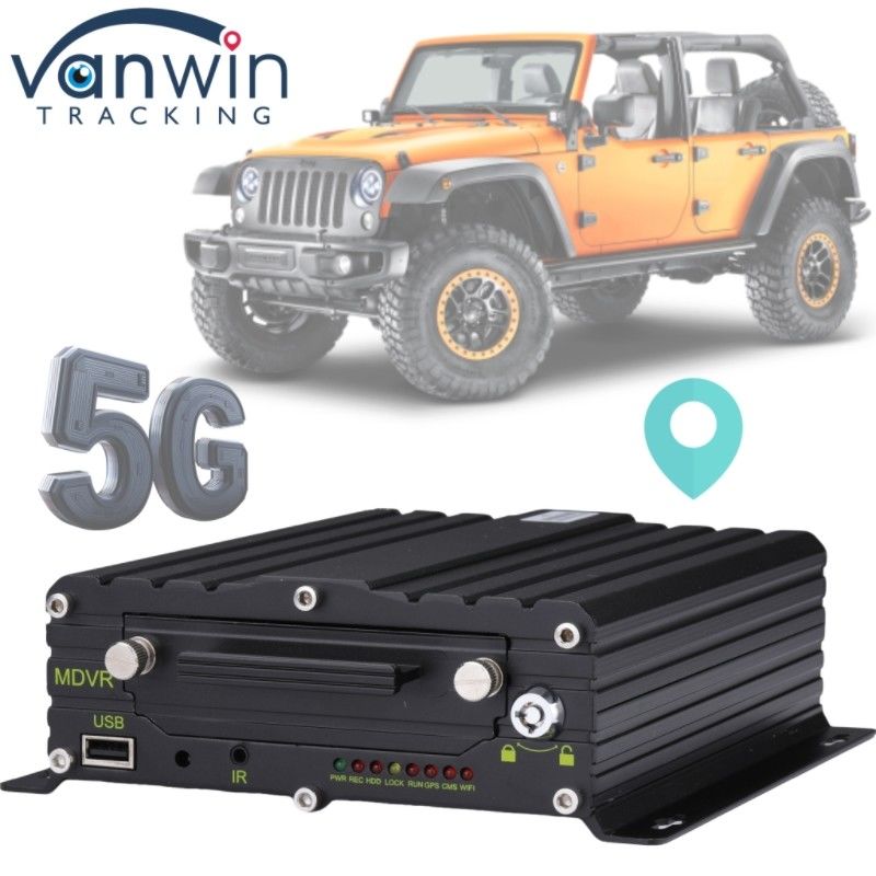 1080P 4 ช่อง HDD MNVR พร้อม GPS 5G สําหรับการติดตามรถยนต์