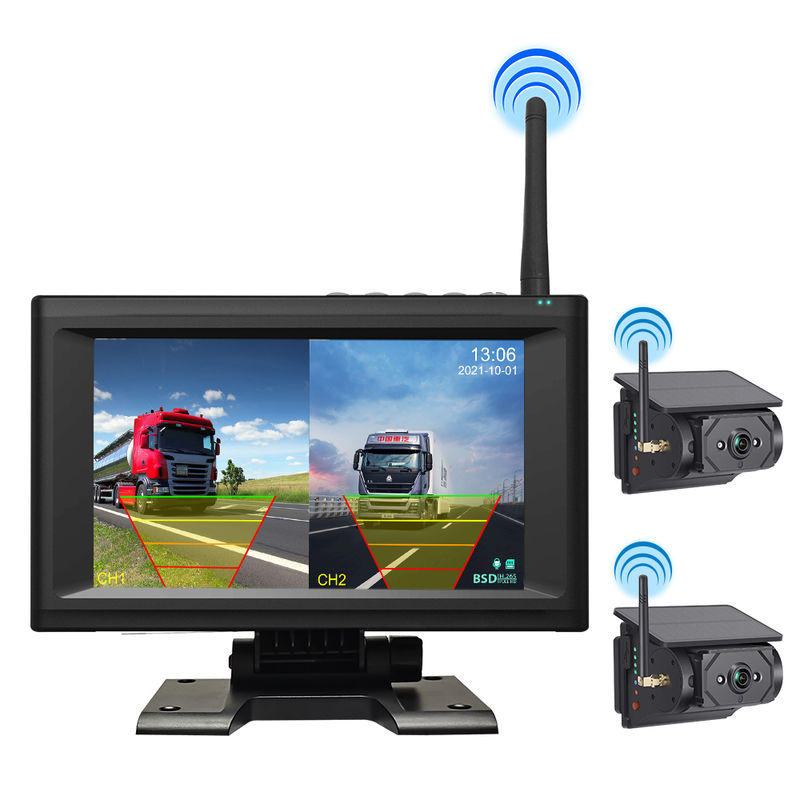 หน้าจอแสดงผลกันน้ำขนาด 7 นิ้ว ระบบกล้องตรวจสอบการชาร์จไฟอัตโนมัติแบบไร้สาย 1/2/4 ช่องสัญญาณ