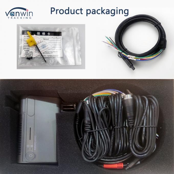 ความสามารถสูง 1-4 กล้อง แดชแคม วิดีโอ MDVR ด้วย AADA BSD DMS WIFI GPS 4G ฟังก์ชัน กล้องรถยนต์สําหรับแท็กซี่ 4