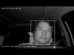 รถยนต์ AI DMS 1080P กล้องต้านความเหนื่อยล้า ระเบิดการเรียก ระเบิด Yawn ระเบิดรถยนต์